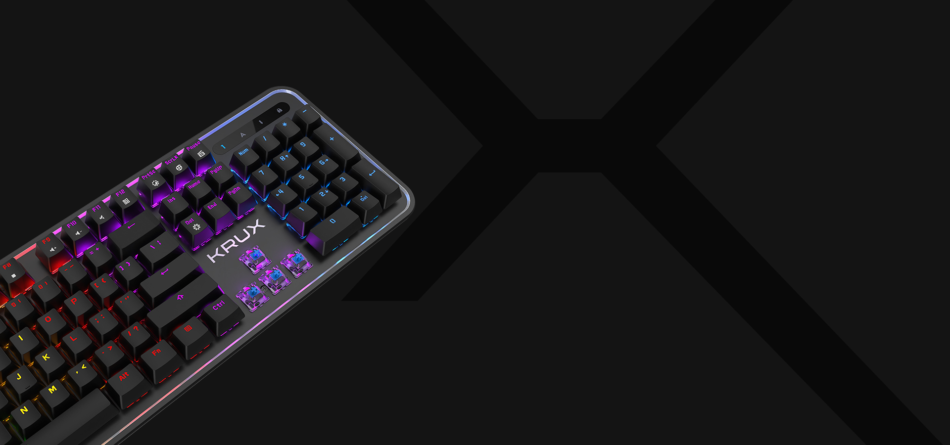 krux comet rgb blue