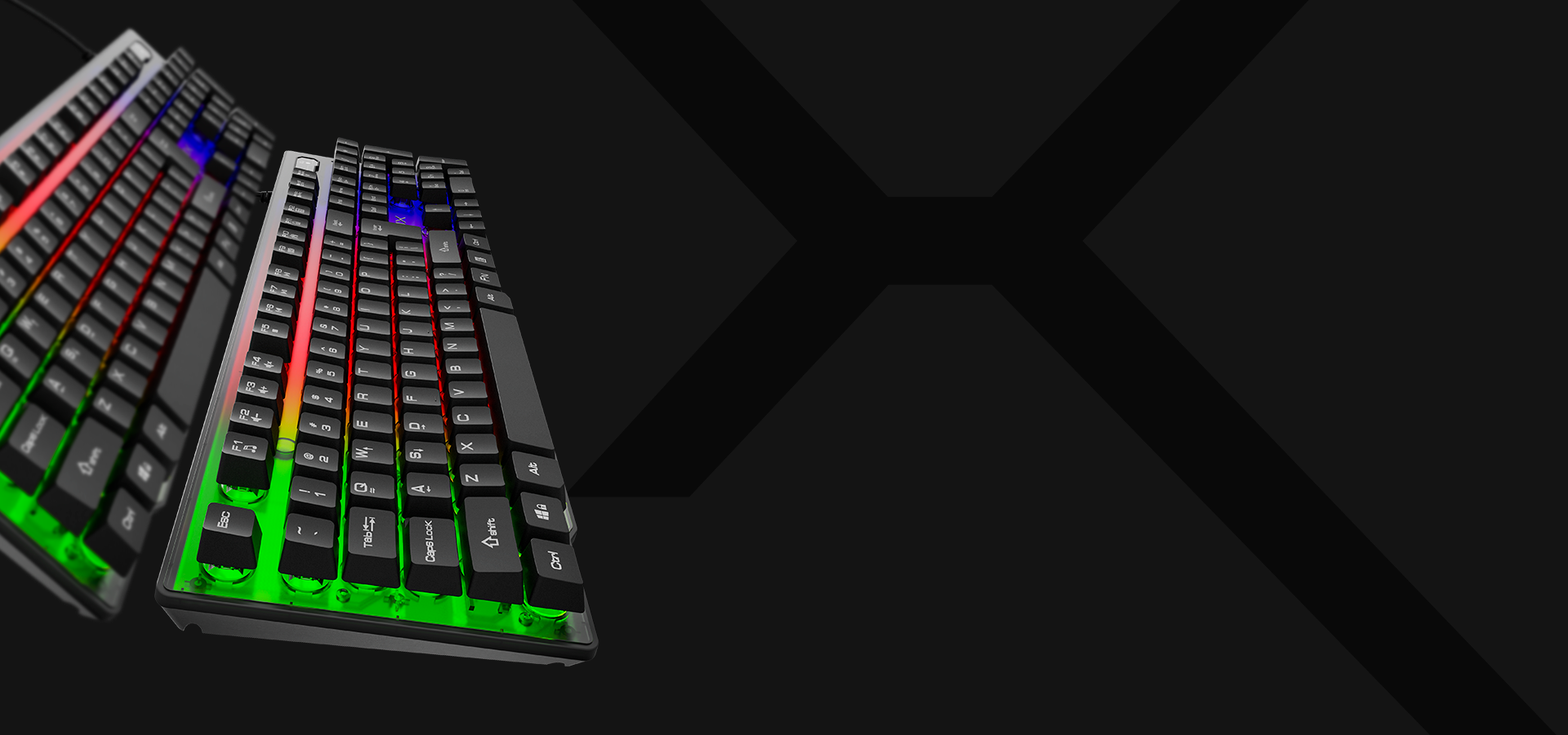 krux solar rgb gaming keyboard